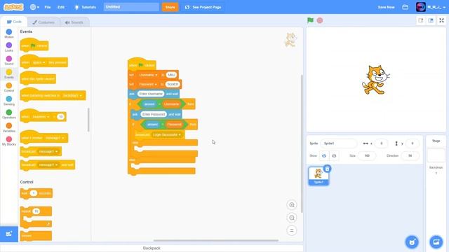 How to make a Login Page Simulator on Scratch 3.0 - A Complete Scratch Tutorial | MMJ смотреть онлайн