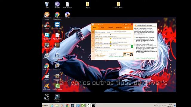 Como baixar instalar e atualizar Driver de videos, placa mãe, som e outros смотреть онлайн