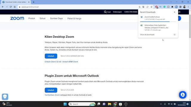 Cara Download dan Install Zoom di Windows 11 смотреть онлайн