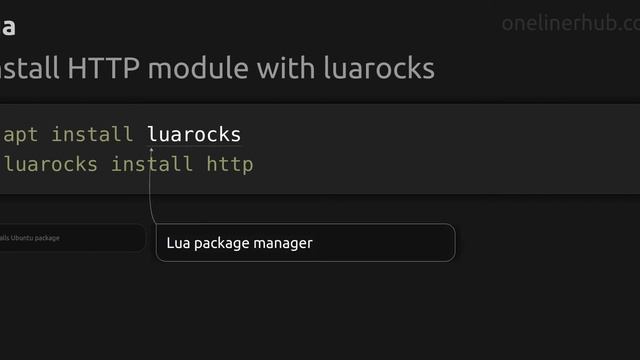 Install HTTP module with luarocks #lua смотреть онлайн