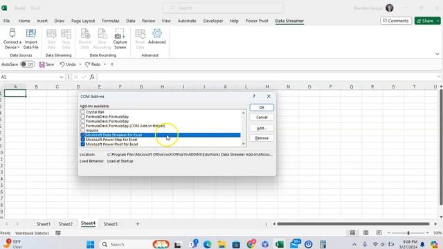 How to get the Data Streamer Add in For Microsoft Excel! #msexcel #howto #tutorial смотреть онлайн