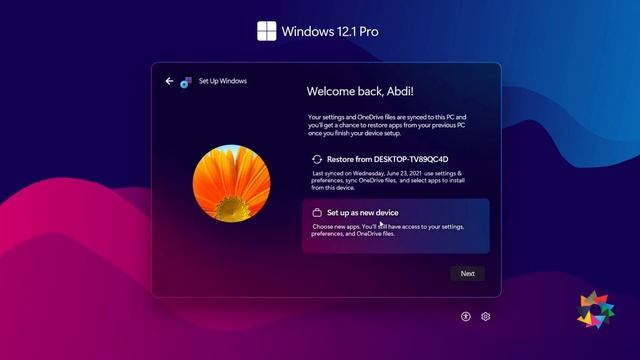 Windows 12.1 - (Render) Pré Video de Instalação do Windows смотреть онлайн
