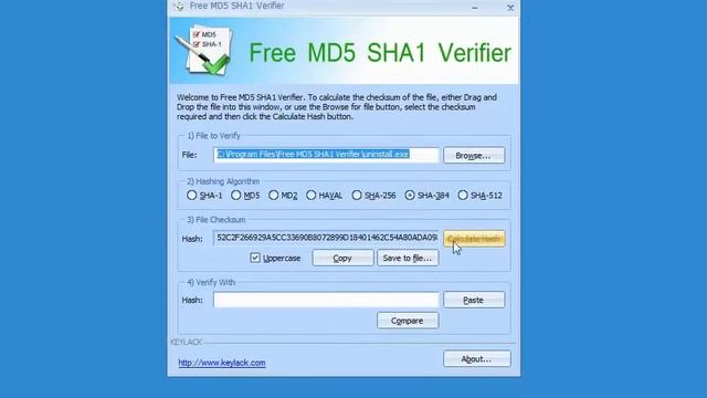 How it works: Free MD5 SHA1 Verifier смотреть онлайн