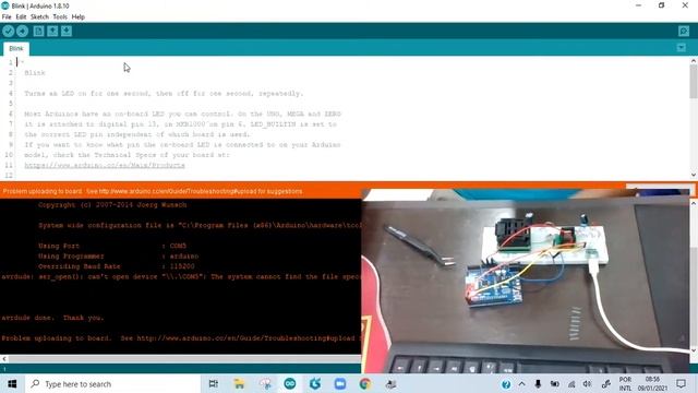 Teste de CI SMD CH340 para CPB Arduino смотреть онлайн