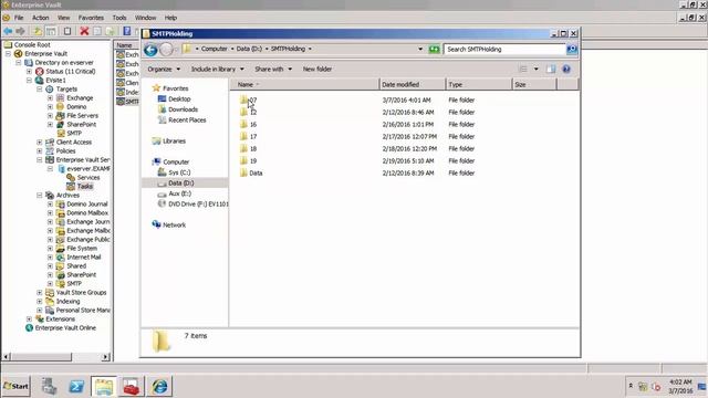 Selective SMTP Archiving in Enterprise Vault 11.0.1 смотреть онлайн