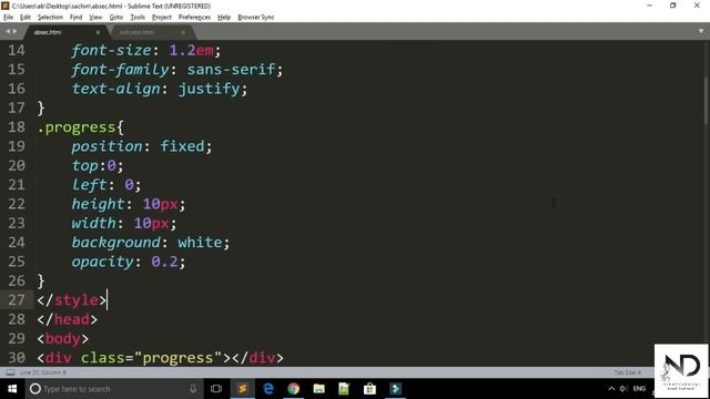 4 in 1 page scroll progress indicator using html css jquery in hindi смотреть онлайн