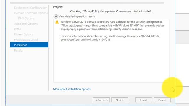 Windows Server 2016 Domain Controller | Cài đặt Active Airectory смотреть онлайн