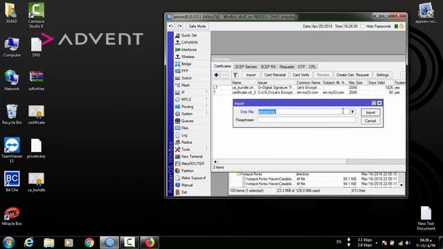 how to install ssl certificate in mikrotik смотреть онлайн