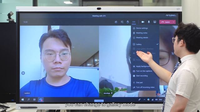 Teams Meeting in IdeaHub OPS | Windows смотреть онлайн