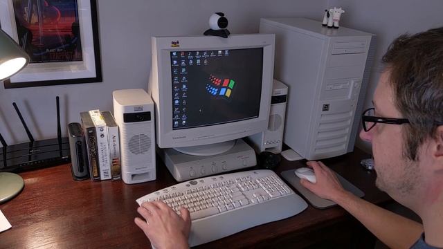 New Windows XP Era Wireless Keyboard, Mouse & Webcam смотреть онлайн