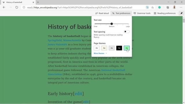 Immersive reader in Microsoft Edge chromium browser смотреть онлайн
