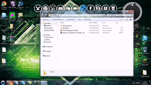 How to Change the Start Orb - Windows 7, XP, Vista смотреть онлайн