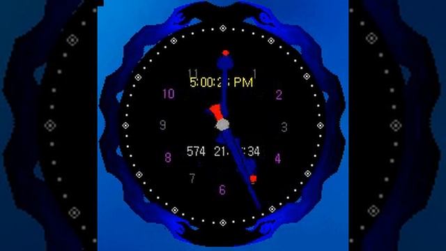 Talking desktop clock - It's 5 pm смотреть онлайн