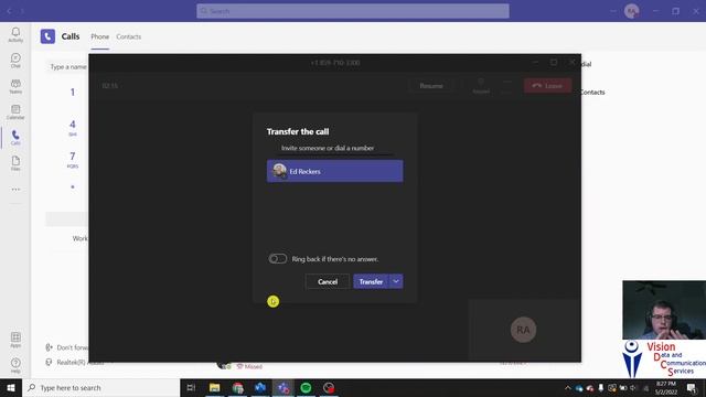 PC: How to Transfer & Consult-Transfer a call. смотреть онлайн