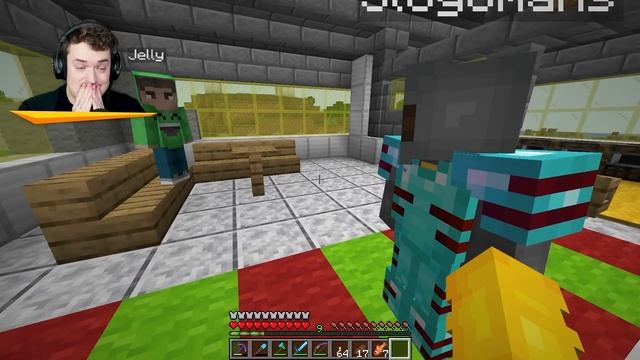 Jelly & Slogo Made Me Eat My PET FISH in Minecraft.. (Squid Island) смотреть онлайн