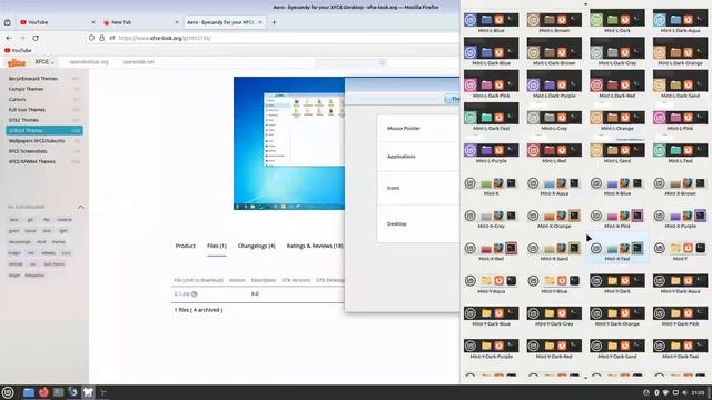 How to Make Linux Mint Look Like Windows 7 Aero Style смотреть онлайн