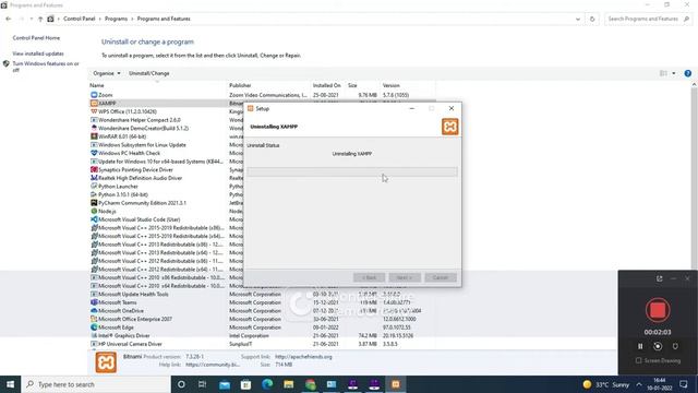 HOW TO UNINSTALL XAMPP ON WINDOWS IN 2022 || TUTORIAL IN 4 MINS смотреть онлайн