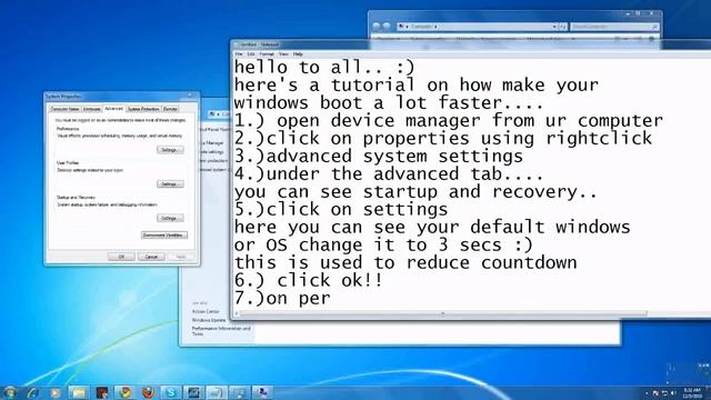 how to make windows 7 boot faster смотреть онлайн