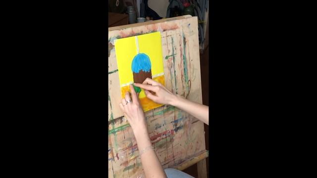 Пасхальный сувенир. Пластилин. Для детей 4 года обучения. смотреть онлайн