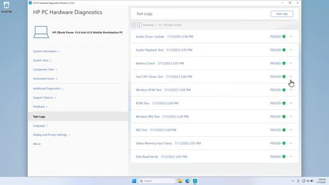 Comment utiliser HP PC Hardware Diagnostics sous Windows pour les ordinateurs HP | HP Support смотреть онлайн