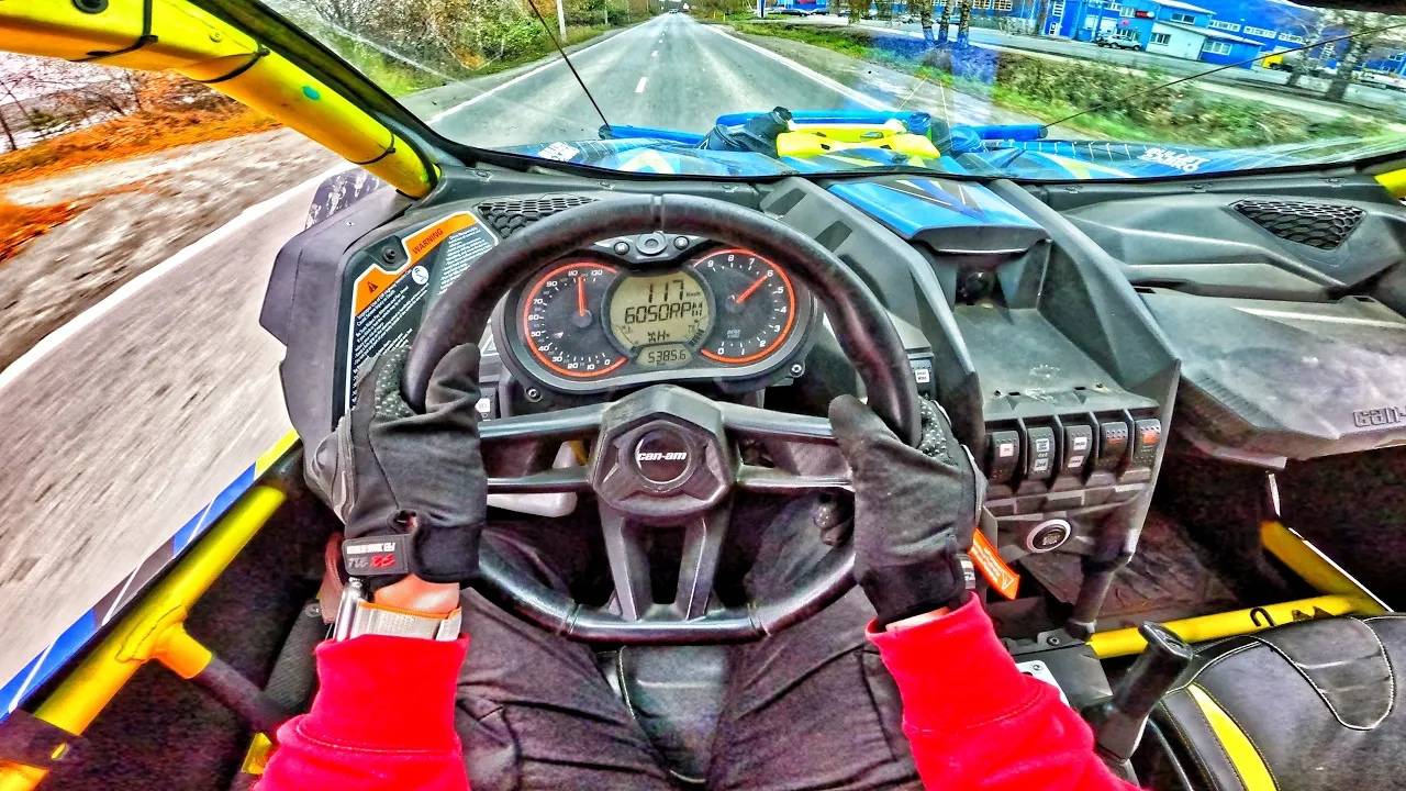 2017 BRP Can-Am Maverick X3 X MR - ТЕСТ-ДРАЙВ ОТ ПЕРВОГО ЛИЦА смотреть онлайн