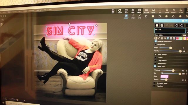 Neon Fonts / Text On Photoscape X смотреть онлайн