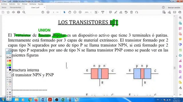 tecnologia electronica M1 -clase -1P -II-2022 смотреть онлайн
