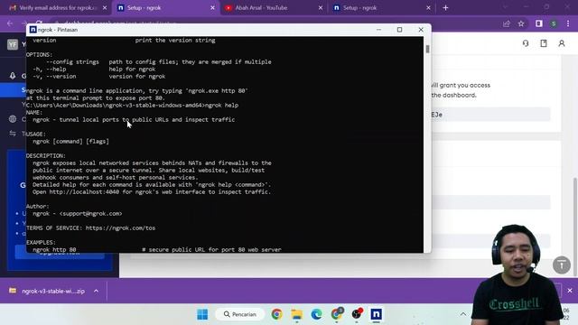 🔴TUTORIAL CARA PENGGUNAAN APLIKASI NGROK UNTUK MENG ONLINE KAN BERBAGAI APLIKASI LOCALHOST смотреть онлайн