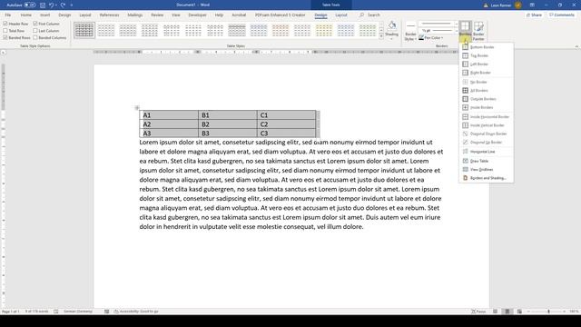 How To Remove Horizontal Lines From Table in Word (2020) смотреть онлайн