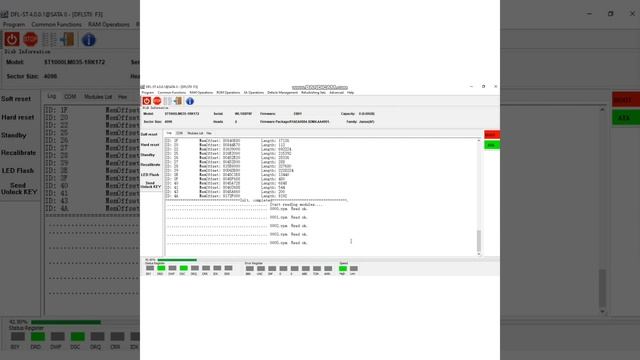 How to recover Seagate Janus 1000LM035 with Capacity 0 Failure смотреть онлайн