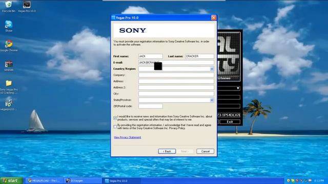 How to get Sony Vegas Pro 10 Free! No Torrents! Windows XP, VISTA, 7 смотреть онлайн