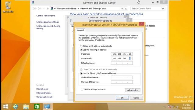 Hướng dẫn cách ping IP giữa 2 máy Server và Client trên VMware Workstation смотреть онлайн