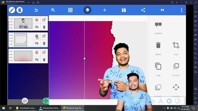 PixelLab PC me YouTube Thumbnails kaise banaye 🚀| Pixellab se Thumbnail kaise banaye смотреть онлайн