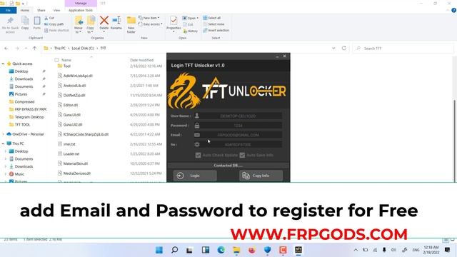 TFT Unlocker v1.0 The Ultimate 2022 Repair Tool Free Download смотреть онлайн