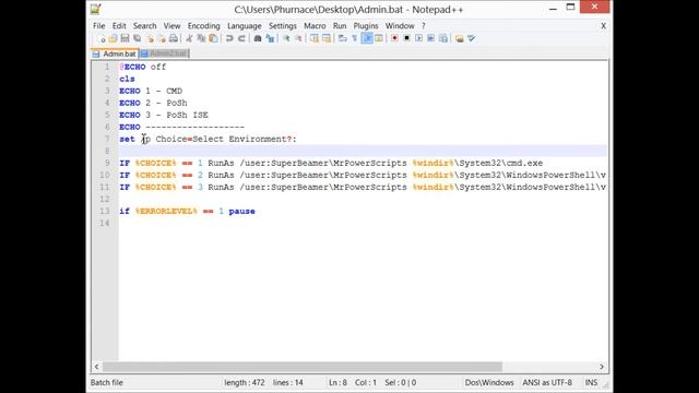 Quickly start programs under a different user account ! смотреть онлайн
