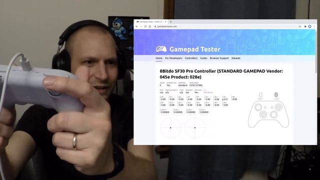 8bitdo Arcade Stick vs. SN30 Pro+ | Gamepad Tester Website смотреть онлайн