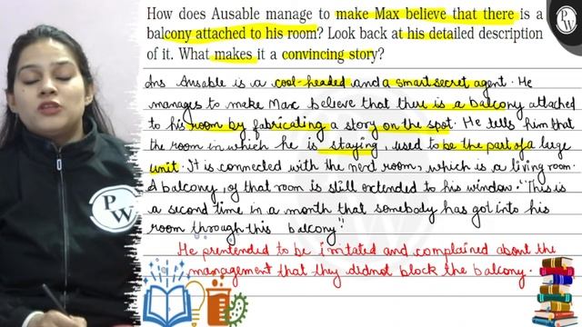 How does Ausable manage to make Max believe that there is a balcony... смотреть онлайн