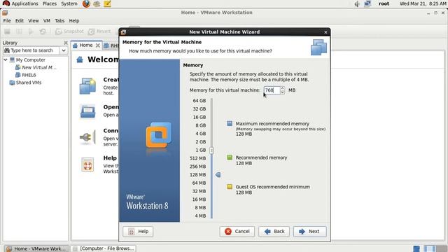 How to create virtual machine in VMware workstation 8 By Custom method смотреть онлайн
