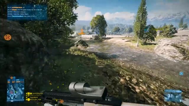 Battlefield 3 - Caspian Border - Playing with Friends 40:20 (Gameplay)(German) смотреть онлайн