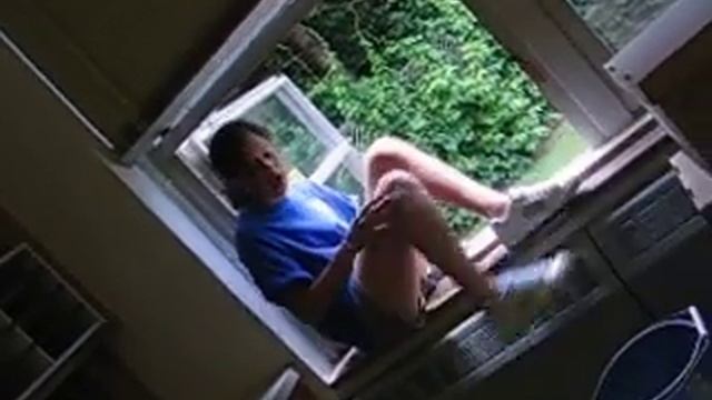 marissa climbing out the math room window смотреть онлайн