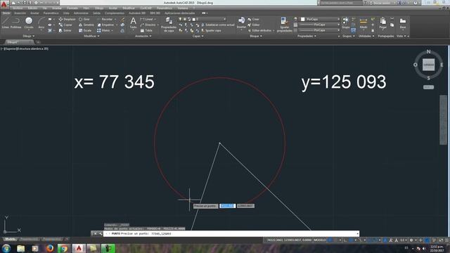CREAR PUNTO EN AUTOCAD CON COORDENADAS ESPECIFICAS. смотреть онлайн
