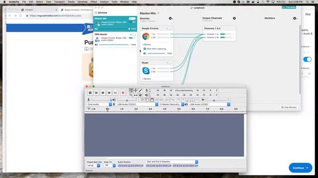 Use Loopback to Route Audio to Skype During Podcast смотреть онлайн
