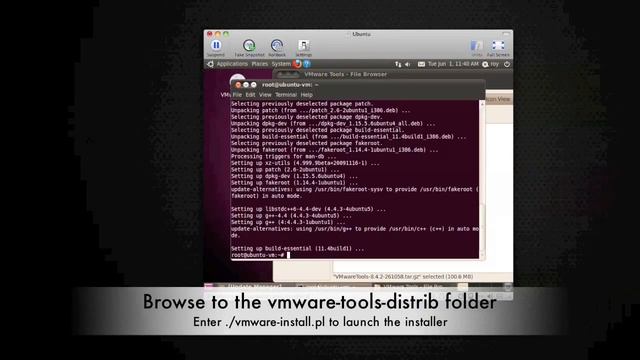 How to install VMware Tools in Linux смотреть онлайн