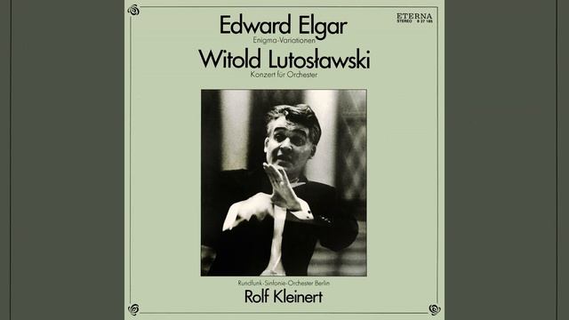 Enigma Variations, Op. 36: No. 3, R.B.T. - Richard Baxter Townshend смотреть онлайн