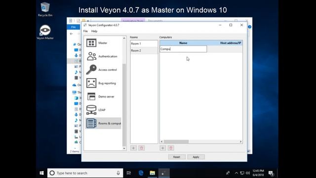 Installing Veyon 4.0.7 as Master смотреть онлайн