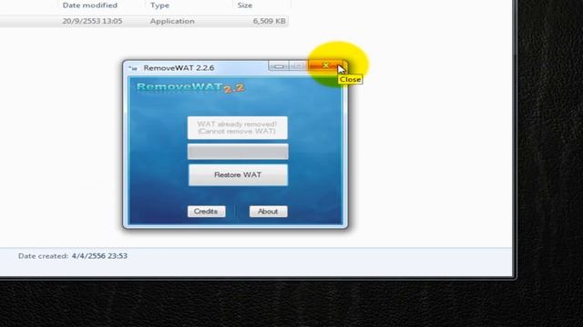 สอนแก้ วินโดว์ ปลอม หรือ จอดำ ด้วย Remove Wat смотреть онлайн