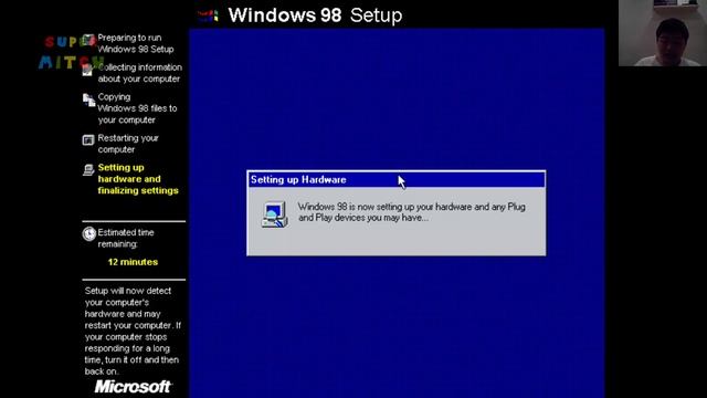 Installing Windows 98 + VMWare Tools in VMware Player смотреть онлайн