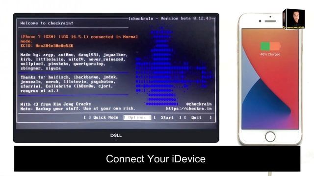 Windows | 25MB | Checkrain 0.12.4 | Jailbreak iOS 12 to IOS 14.5.1 смотреть онлайн