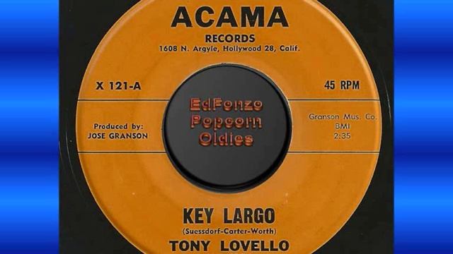 Key Largo Tony Lovello смотреть онлайн