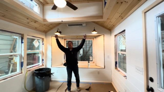 FOR SALE: 10’x34’ Tiny Home-Birmingham Model w/Leased Forest Lot $135k - First Come First Served 🏡 смотреть онлайн